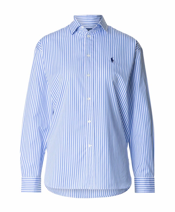 Dames blouse blauw