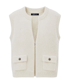 Dames gilet ecru