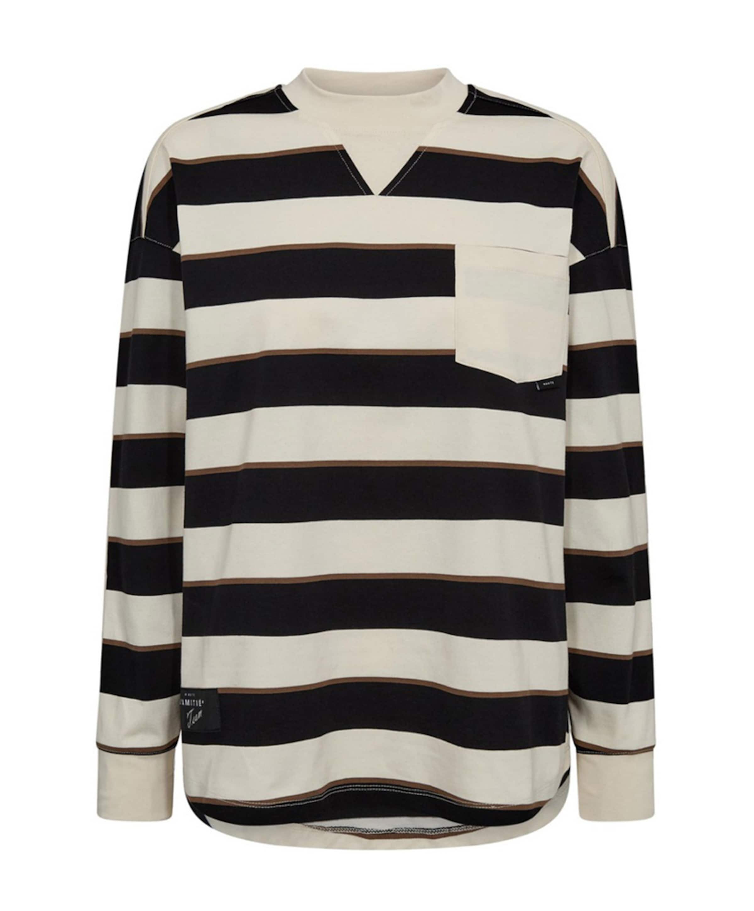 Dames longsleeve ecru