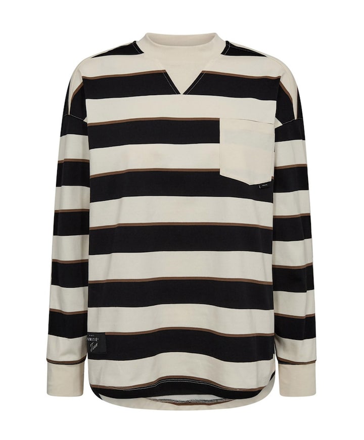 Dames longsleeve ecru