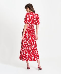 Dames jurk rood