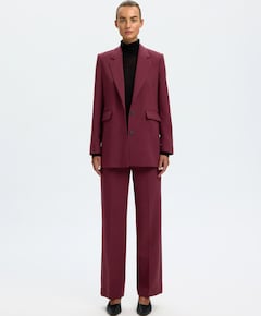 Dames blazer bordeaux