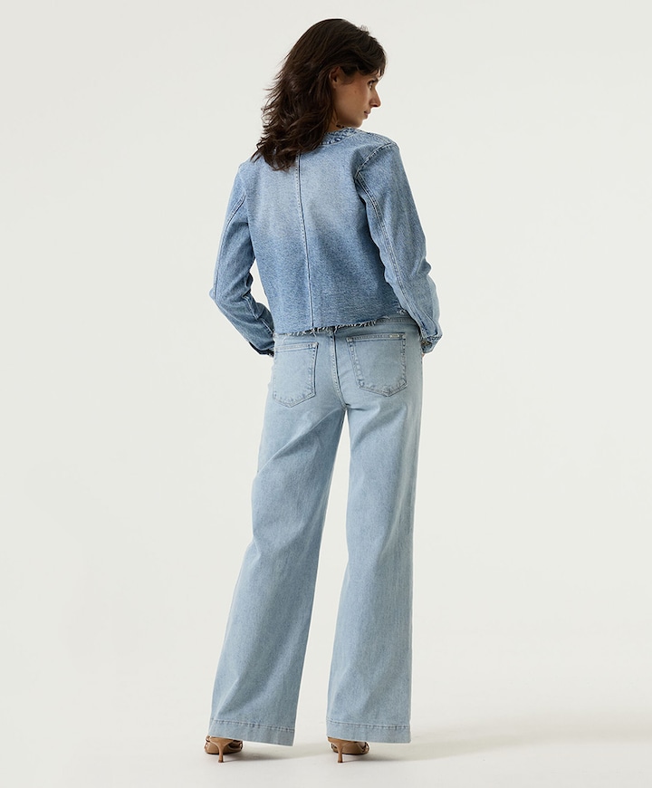 Dames spijkerjas  blauw