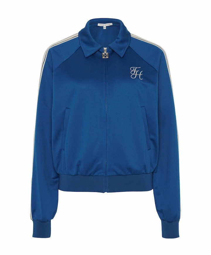 Dames jas blauw