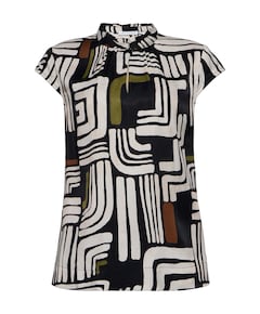 Dames blouse zwart