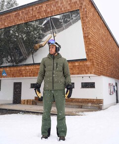 PRTROWENS skibroek zwart