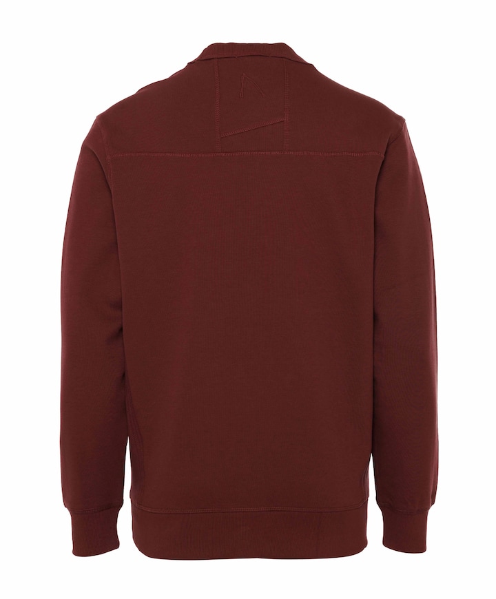 Heren sweater bordeaux