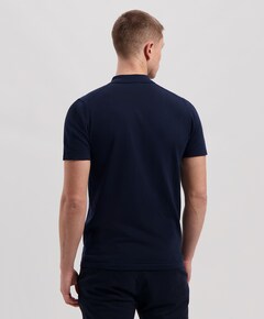 Heren polo blauw