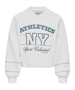 Meisjes sweater ecru