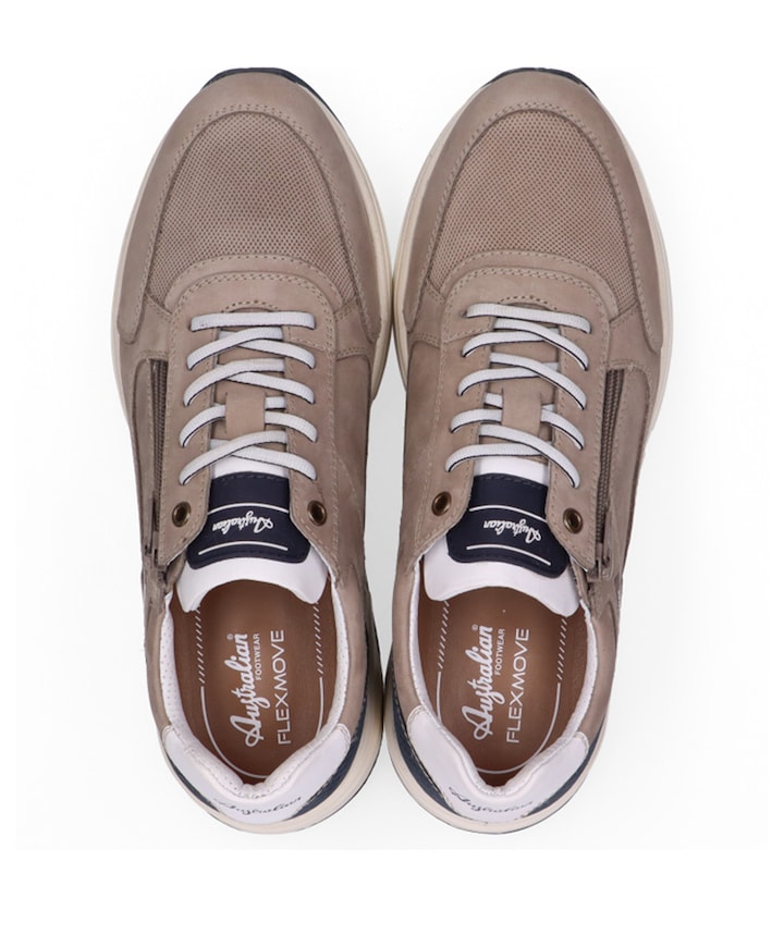 Discover heren sneakers beige