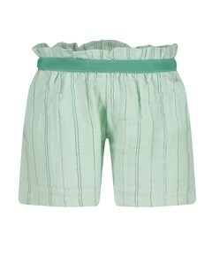 Short mousseline meisjes korte broek groen