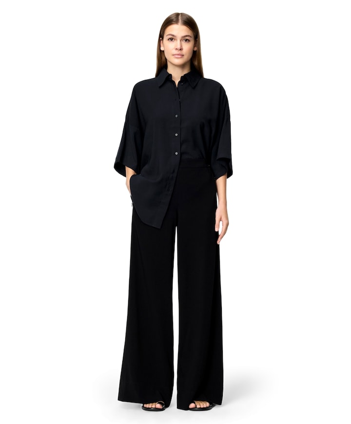 CORALIE dames pantalon zwart