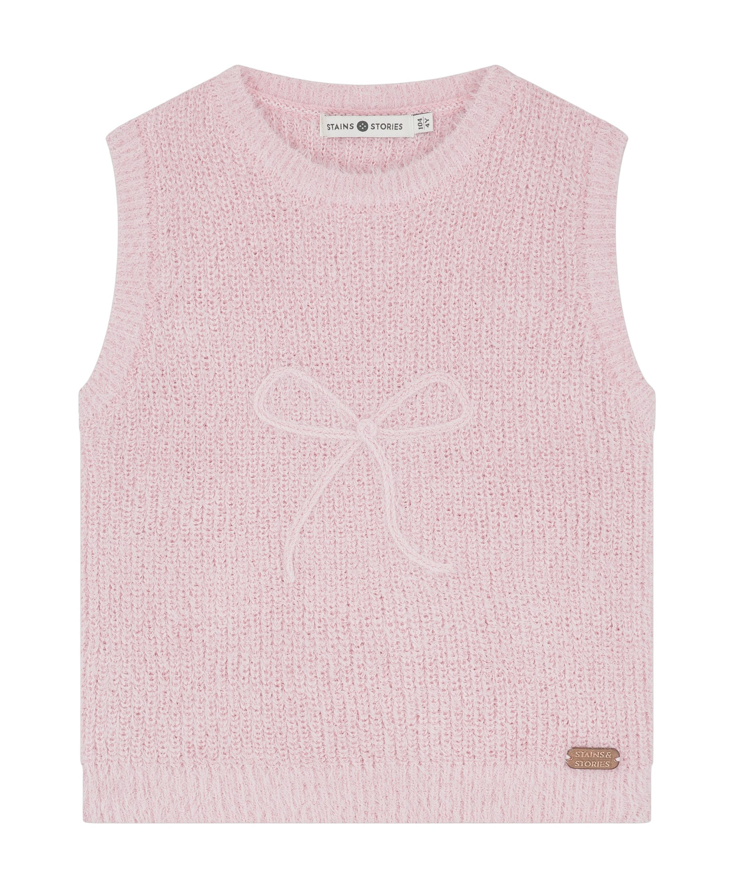 Meisjes gilet roze