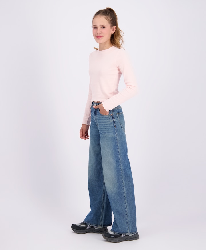 Monaco meisjes jeans blauw