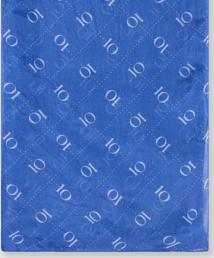 Dames sjaal blauw