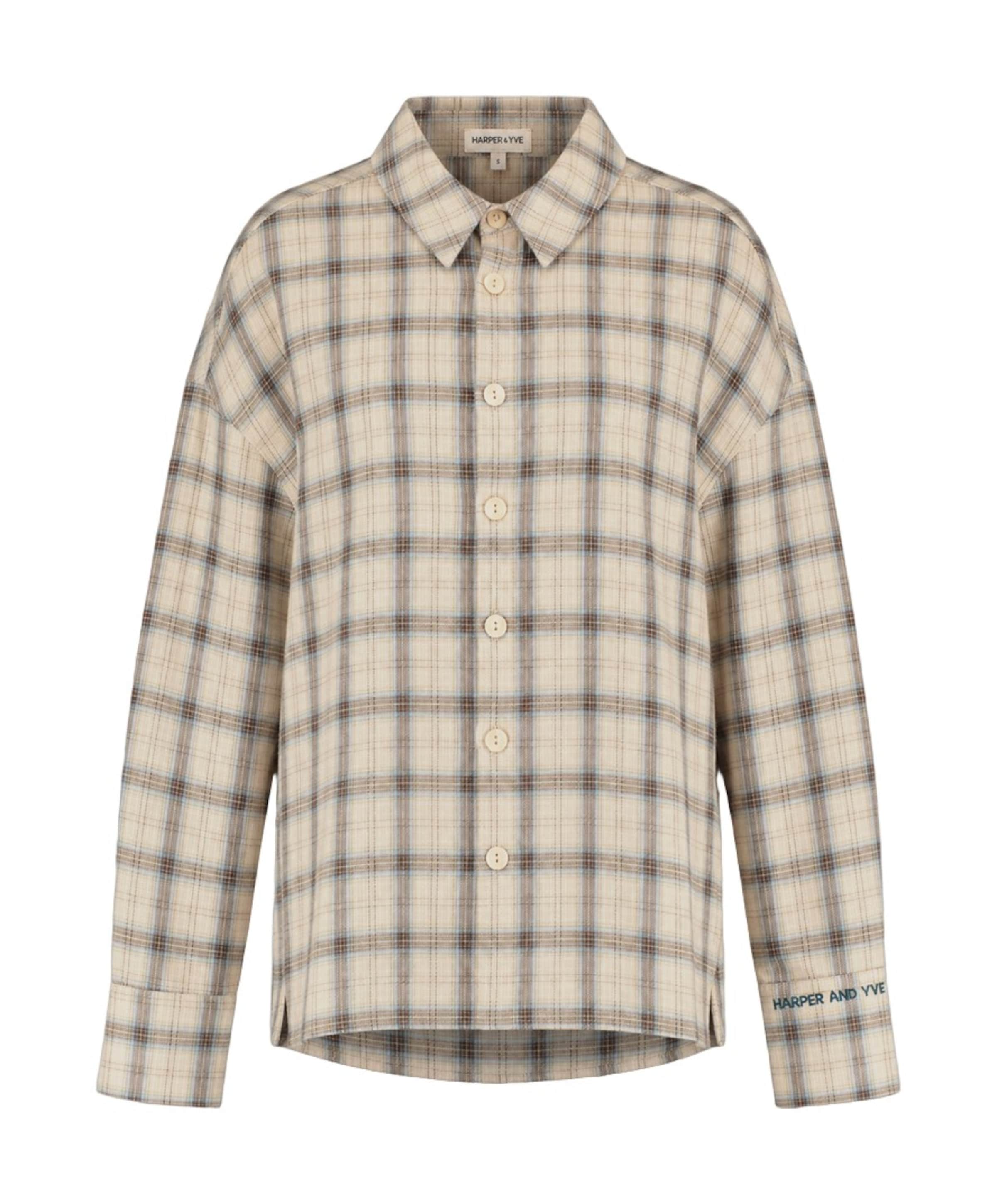 Dames blouse beige