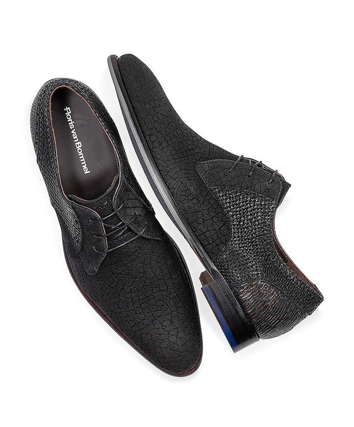 heren veterschoenen zwart