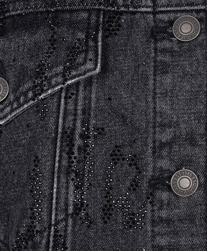 Dames spijkerjas  grijs