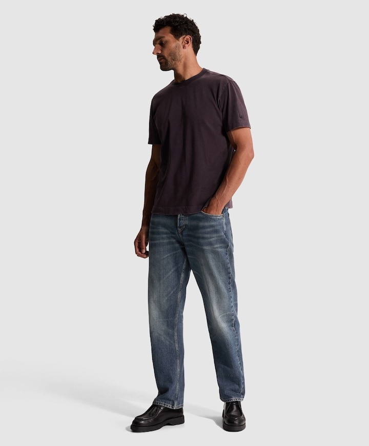 Heren T-shirt paars