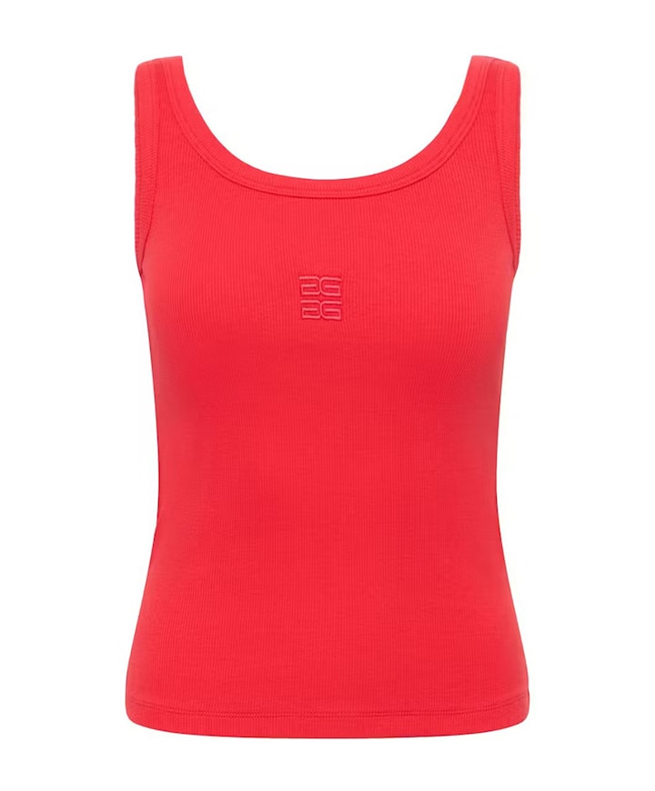 Dames top rood
