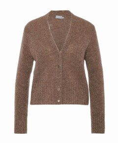 Dames vest bruin