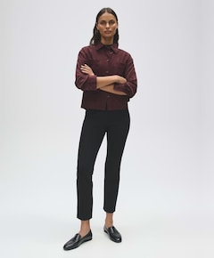 Dames blouse bordeaux