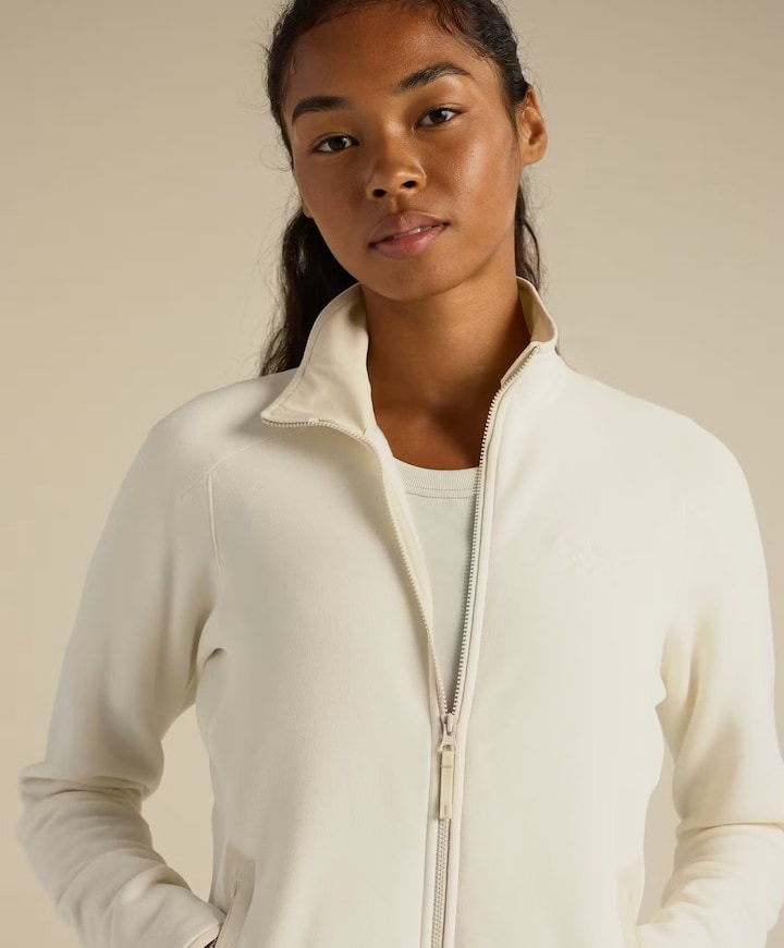 Dames vest ecru