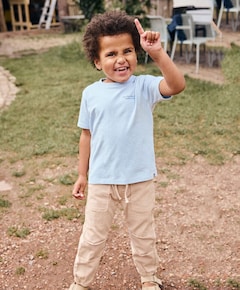 Jongens t-shirt blauw