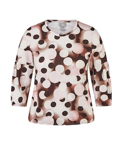 Dames longsleeve bruin