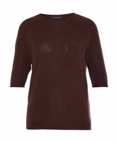 Dames top bruin