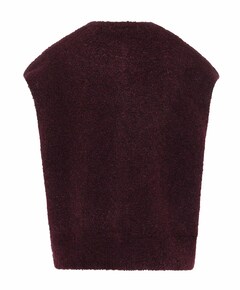 Dames gilet bordeaux