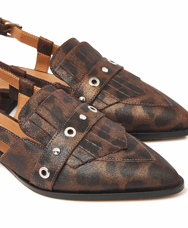 Jazz Tammi dames slingbacks bruin