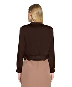 Dames blazer bruin