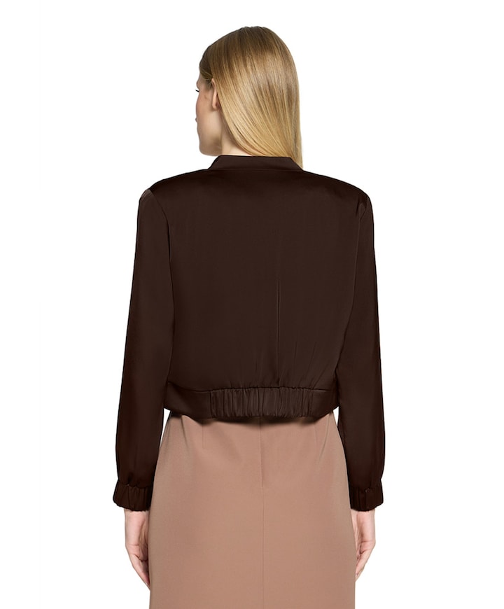 Dames blazer bruin