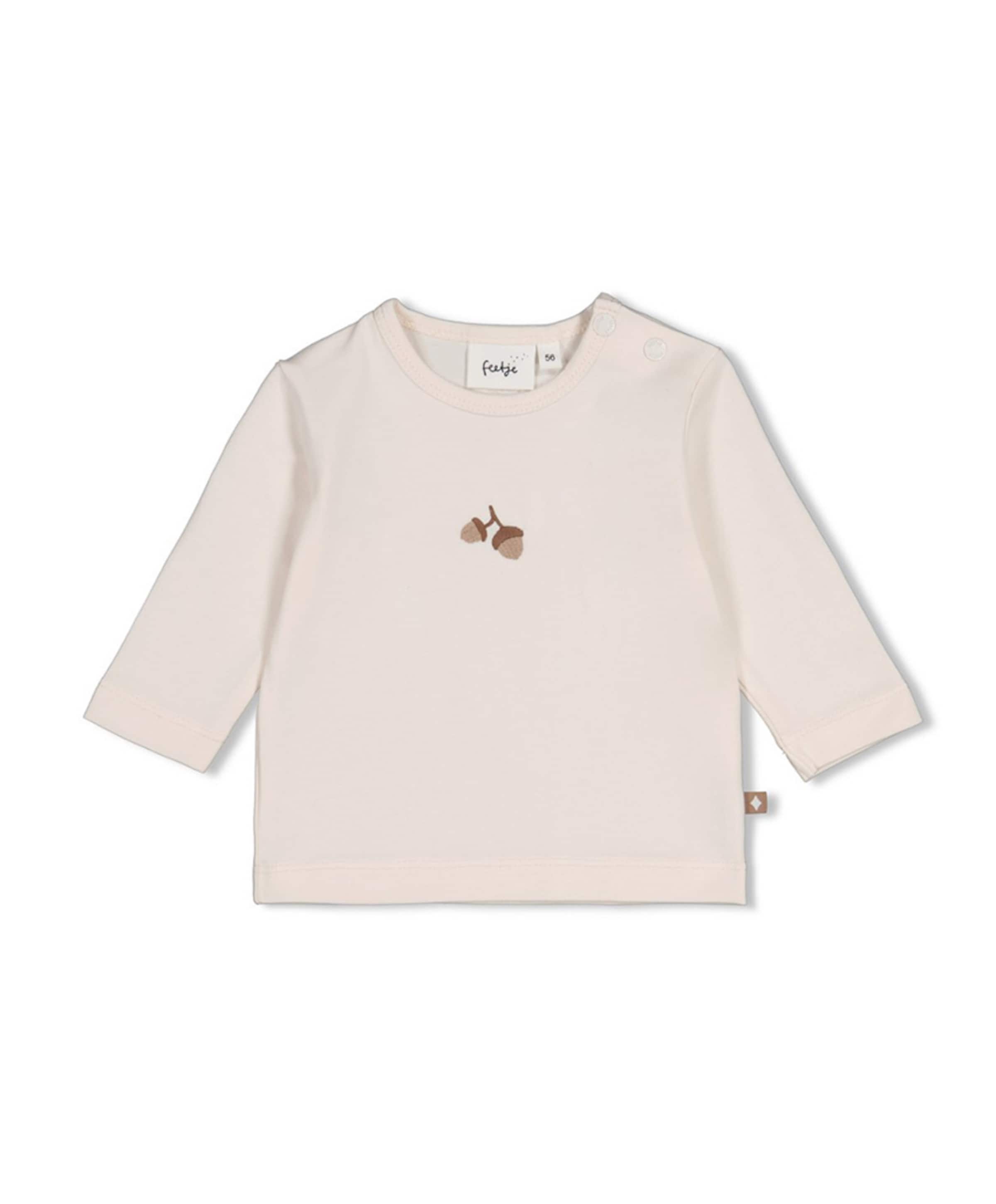 Meisjes longsleeve ecru