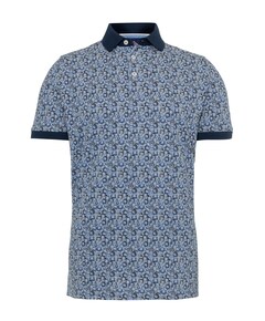 Heren polo blauw