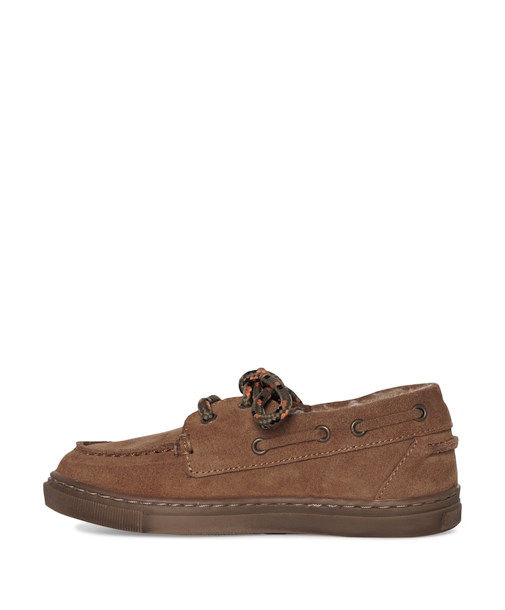 meisjes veterschoenen beige