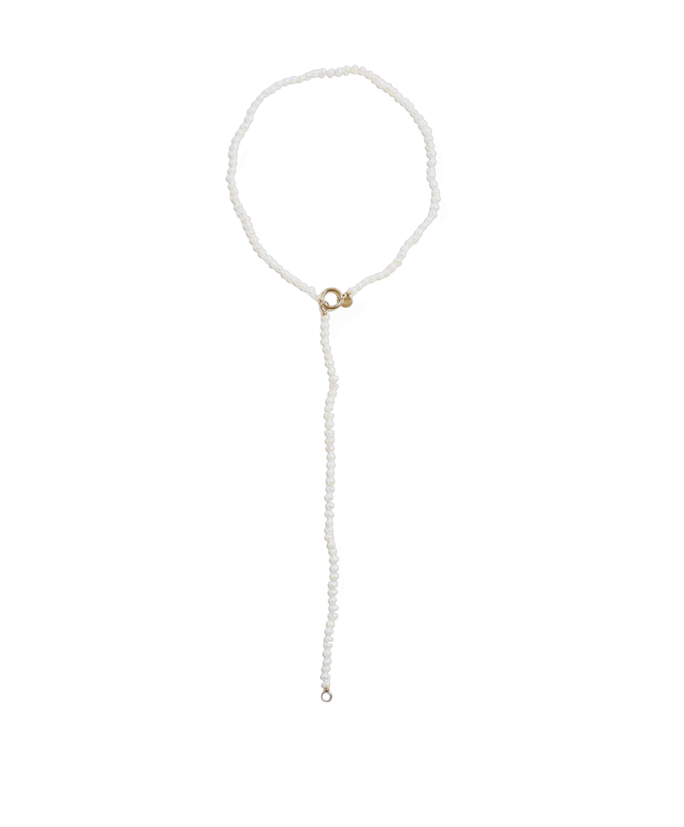 Dames ketting wit