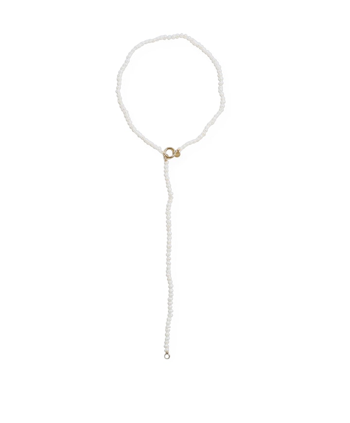 Dames ketting wit