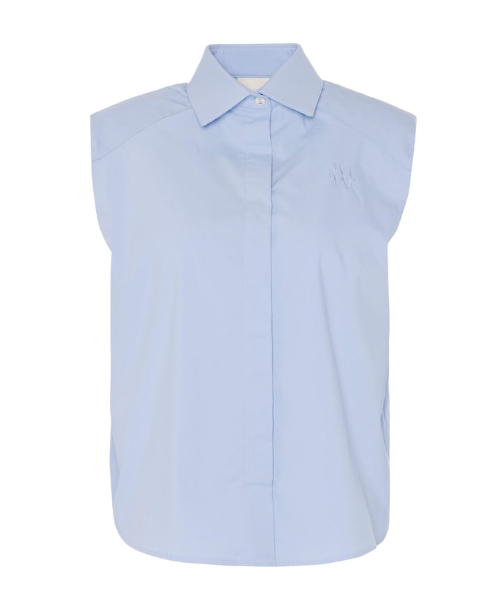 Dames blouse blauw