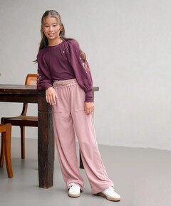 Finn leg broek roze