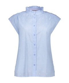 Dames blouse blauw