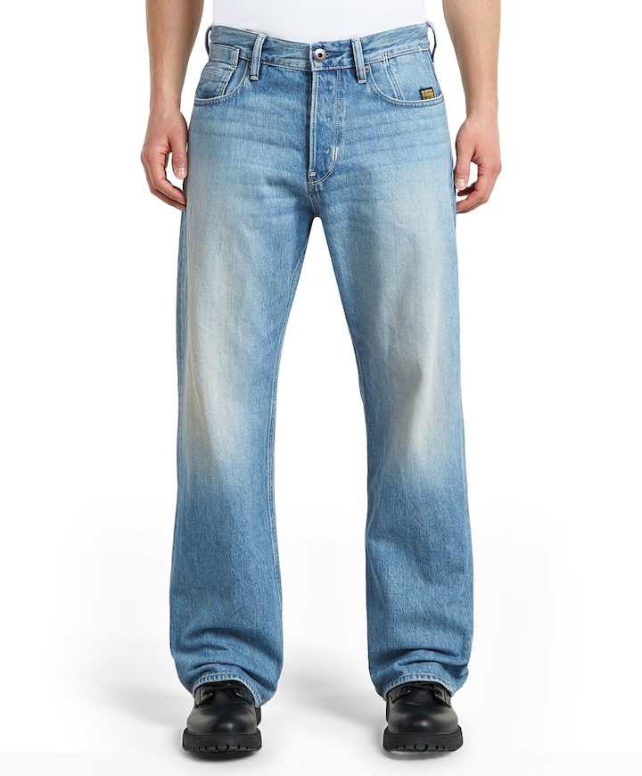 Deeggie Relaxed Straight heren jeans blauw