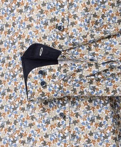 Overhemd lange mouw blauw