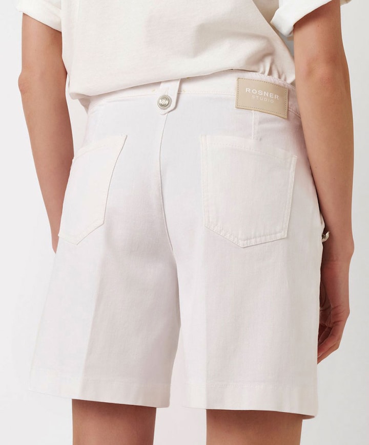 Mara Sailor Bermuda dames korte broek wit