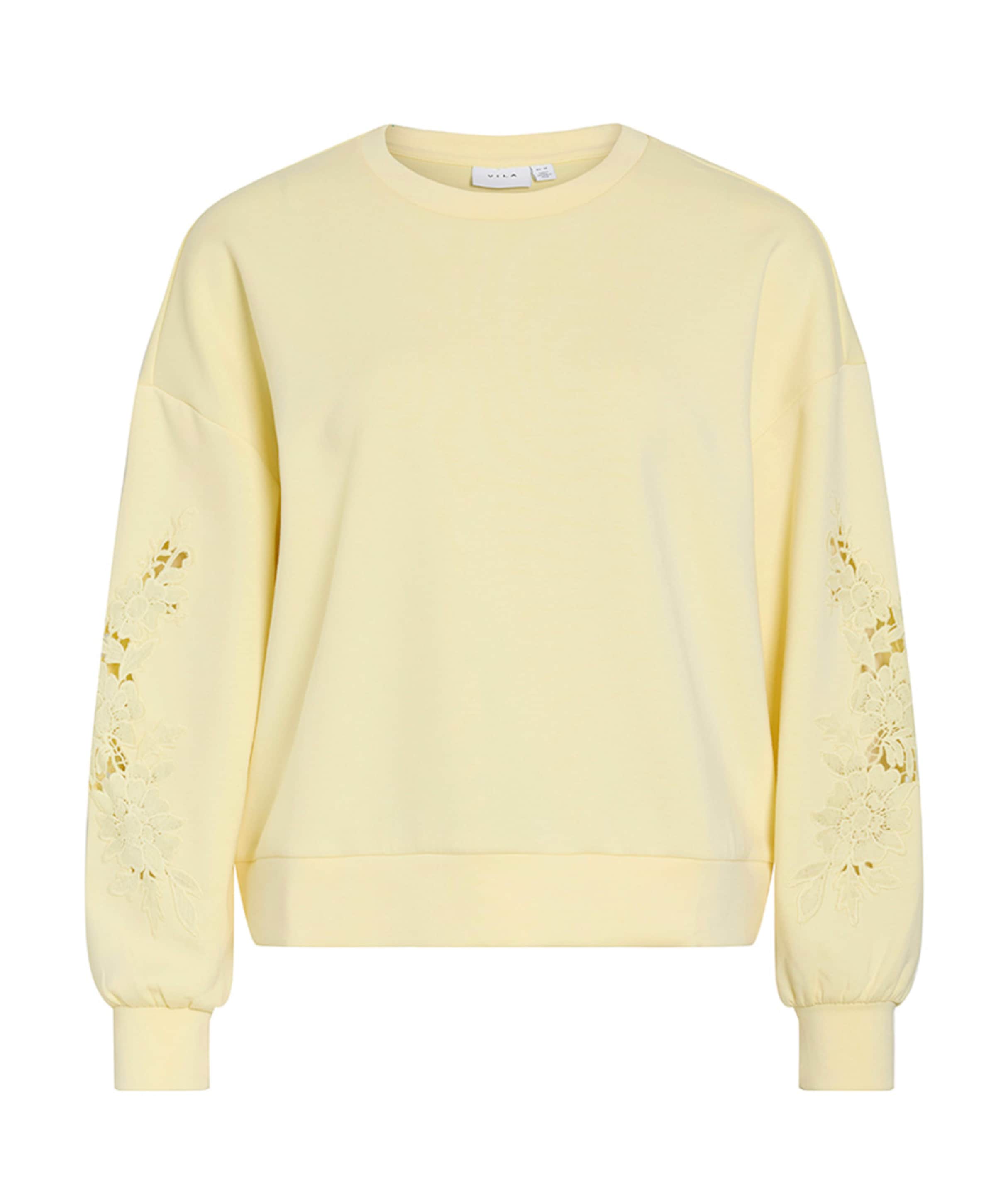Dames sweater geel