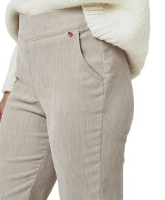 Scarlet Wide Leg dames broek beige