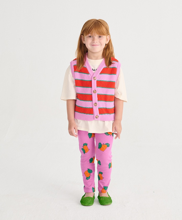 Meisjes legging paars