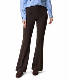 ONLPEACH MW FLARED PANT TLR NOOS dames broek bruin