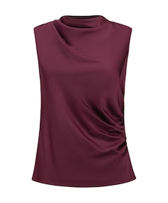 Dames top bordeaux